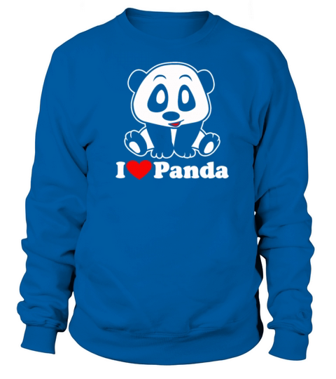 I love Panda Women's Sweatshirt