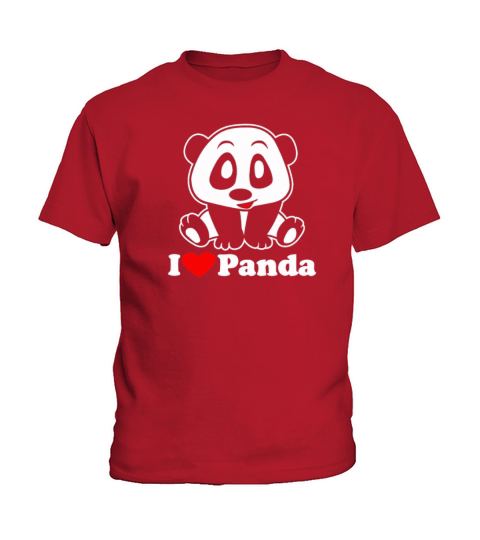 I love Panda Kids T-Shirt