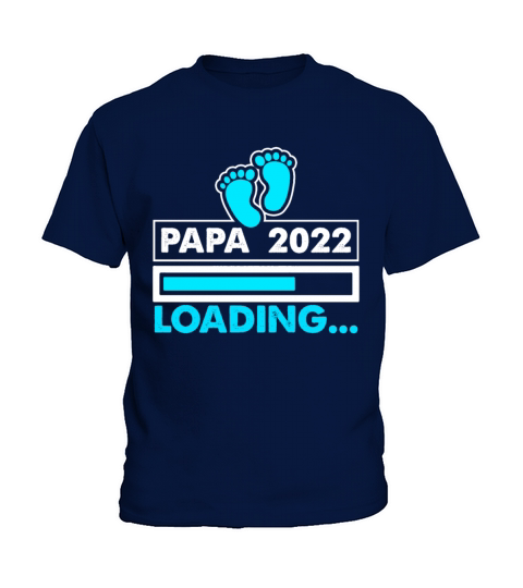 Expectant Parent Gift - Papa Dad 2022 Kids T-Shirt