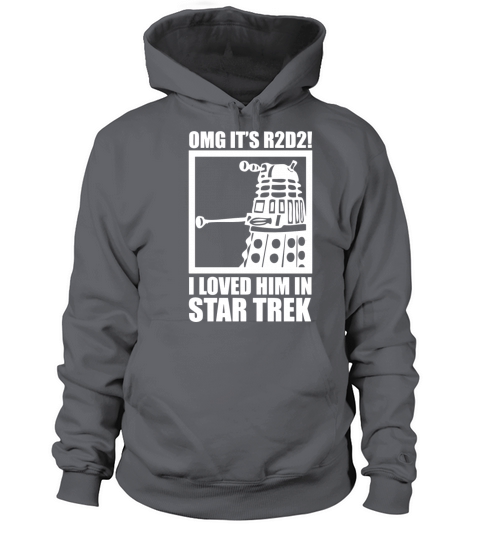 R2D2 Dalek Star Wars Dr Who Trek Men's Hoodie