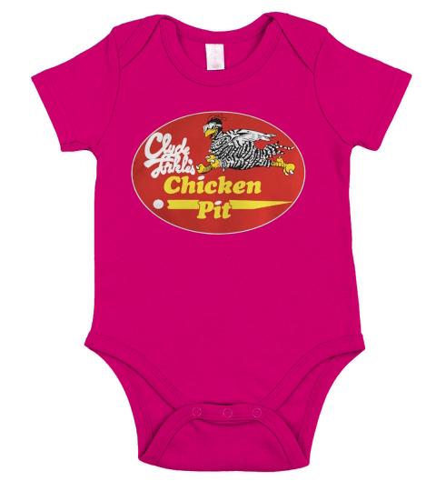 Stroker Ace Clyde Torkle Chicken Pit shirt Short Sleeve Baby One-Piece