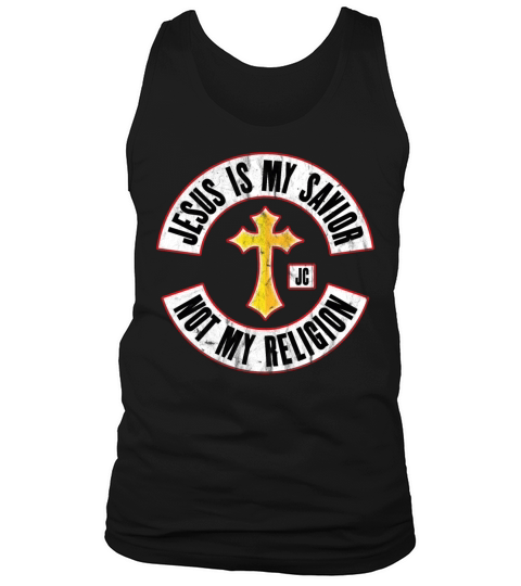Jesus Is My Savior Not My Religion Men's Tank Top