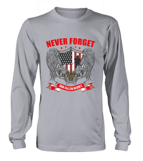 Never Forget Our Veteran Women's Long Sleeve