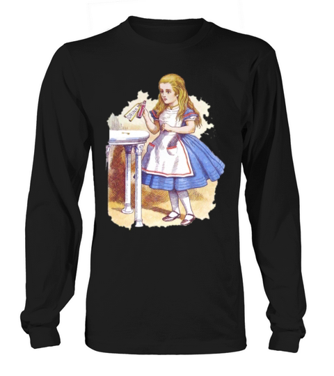 Alice In Wonderland Vintage Women's Long Sleeve