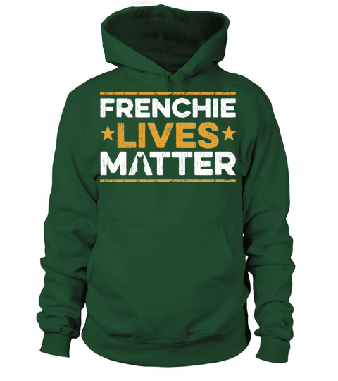 Frenchie Lives matter Design for a Frenchie Owner Men's Hoodie