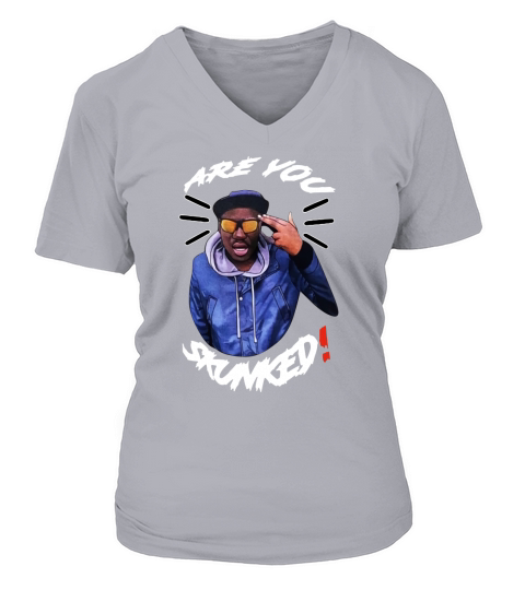 Mbbants are you skunked V-neck T-Shirt Woman