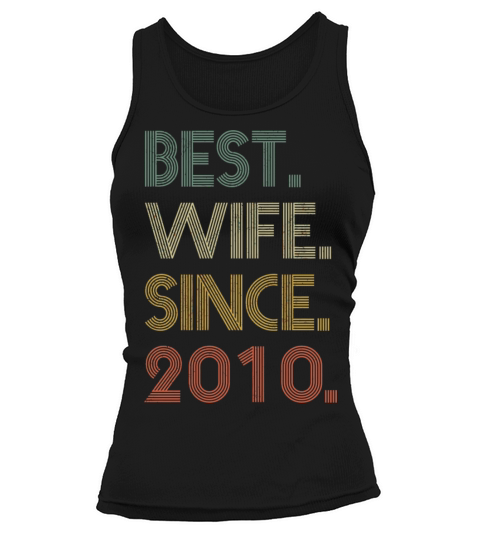 Best Wife Since 2010 Epic Matching 10Th Wedding An Women's Tank Top