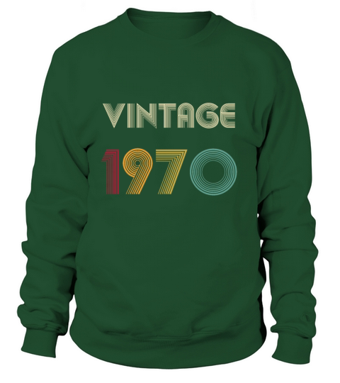49th Birthday Vintage 1970 Gift Women's Sweatshirt