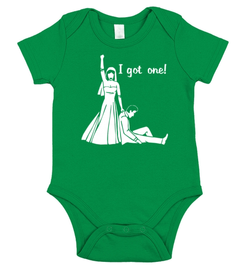 I Got One Wedding Bride Groom Engagement Short Sleeve Baby One-Piece