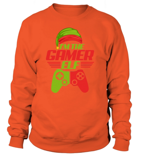 Im The Gamer Elf Christmas Women's Sweatshirt