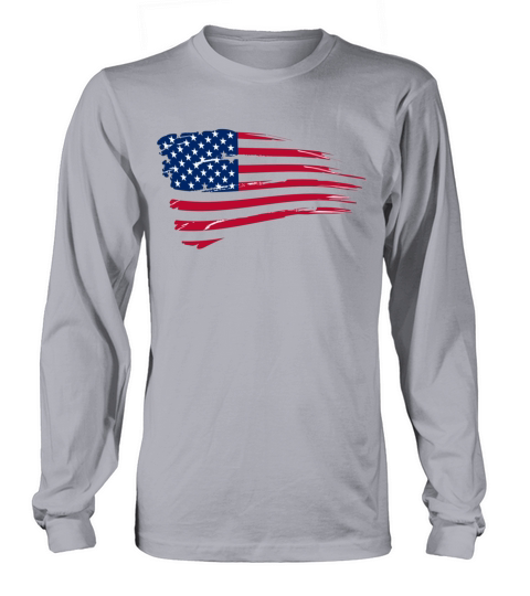 american flag Men's Long Sleeve