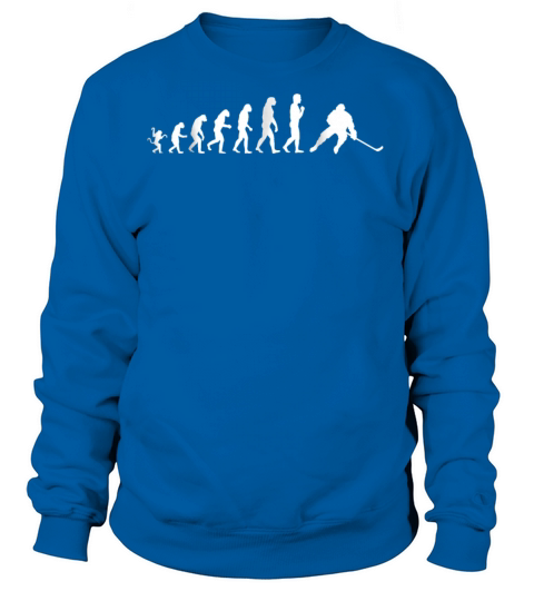 Funny Hockey Evolution Women's Sweatshirt