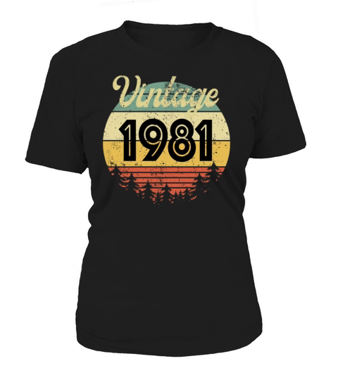 Vintage 1981 Gift Women's T-Shirt