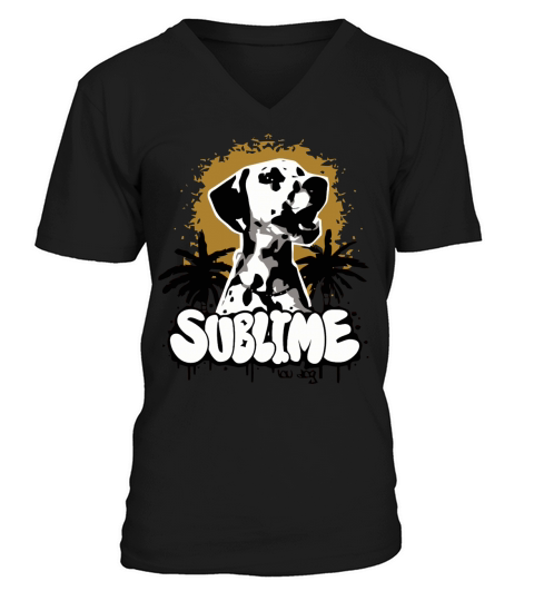 Sublime Lou Dog V-Neck T-shirt