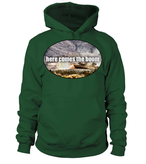 here comes the boom - Military - Army - Tank Women's Hoodie