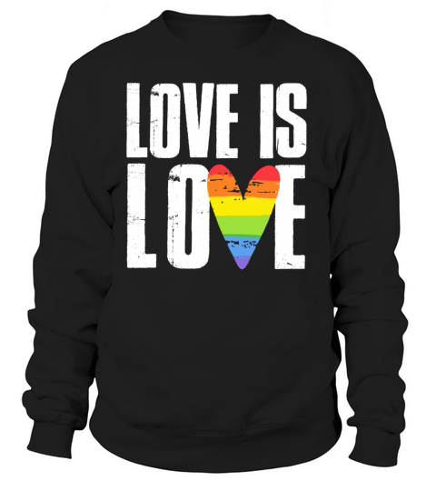 Love Is Love - white Women's Sweatshirt