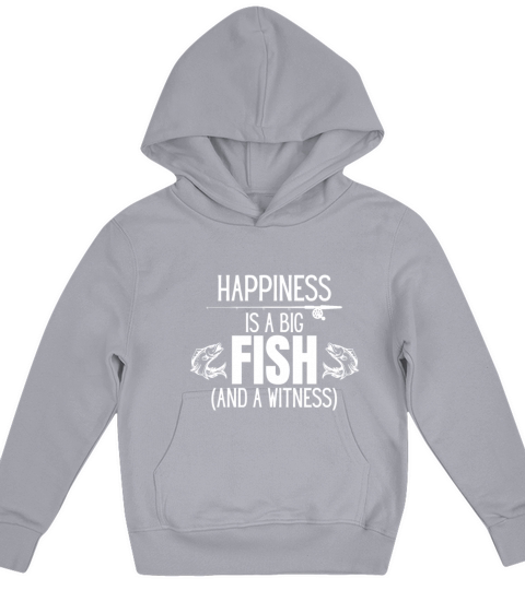 Funny Fishing Quote Fisherman Ice Fly Cool Saying Kids Hoodie