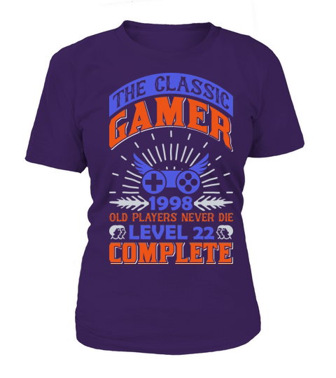 The Classic Gamer 1998 Level 22 T-Shirt Woman