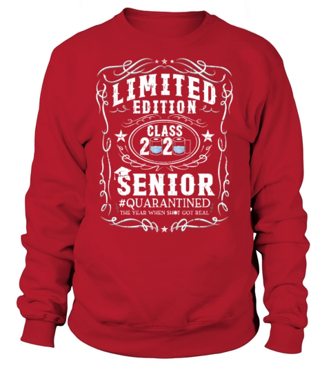 Senior Class Of 2020 Quarantine Funny Graduation Women's Sweatshirt