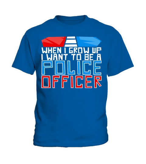 Future Police Officer Kids T-Shirt