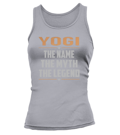 YOGI The Name The Myth The Legend Name Shirts Tank top Woman