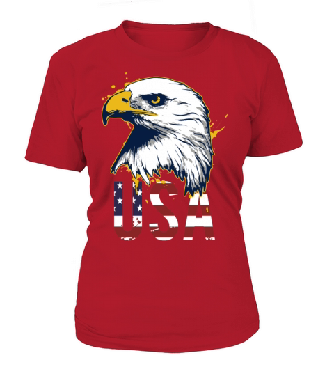 Vintage Bald Eagle USA Gift T Shirt Women's T-Shirt