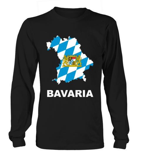 Bavaria map Women's Long Sleeve