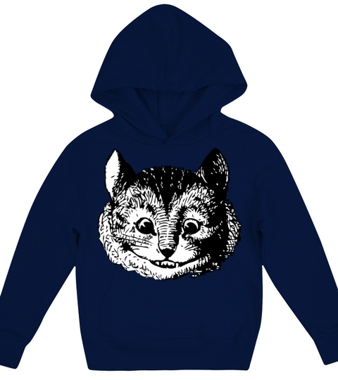 The Cheshire cat from Alice in wonderland Kids Hoodie