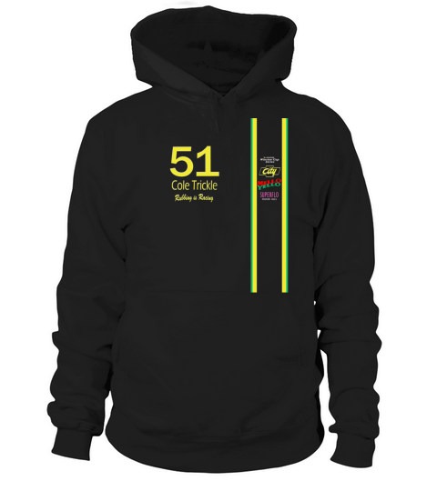 Cole Trickle Days of Thunder Rubbin is racin Women's Hoodie