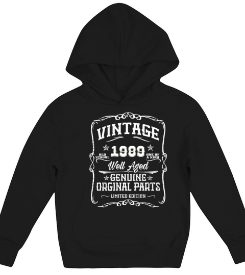 Vintage 1989 Kids Hoodie