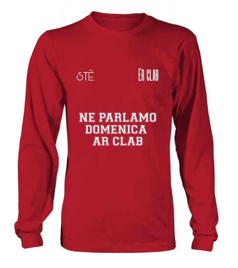 Ne parlamo domenica ar clab Long sleeved Unisex