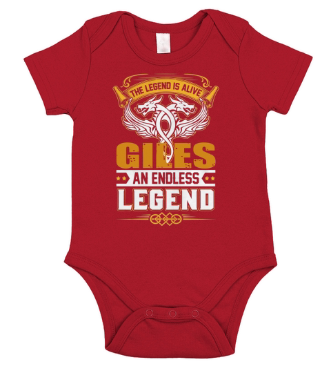 GILES AN ENDLESS LEGEND Short Sleeve Baby One-Piece