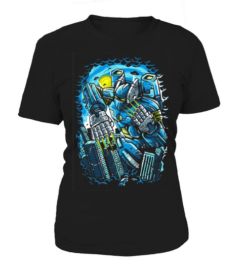 Giant Mecha Robot Anime Women's T-Shirt