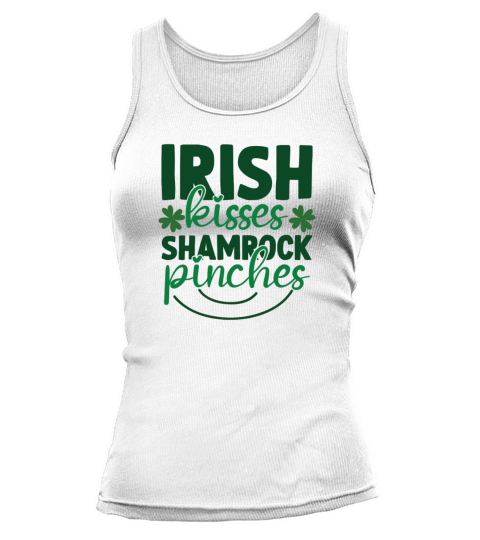 Irish Kisses Shamrock Pinches 01 Tank top Woman