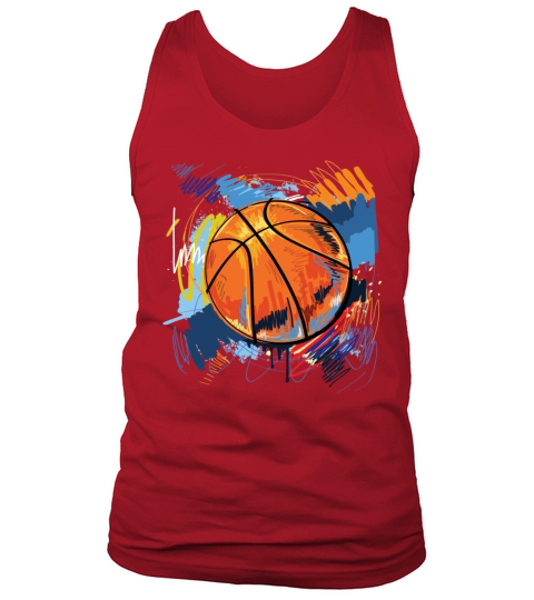 Basketball graffiti art Tank Top Unisex