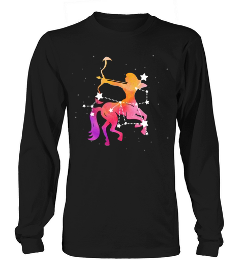 Sagittarius Zodiac Birthday Sign Astrology Women's Long Sleeve