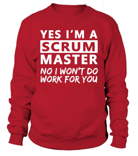 Scrum Master Gift Certified Scrum Master Women's Sweatshirt