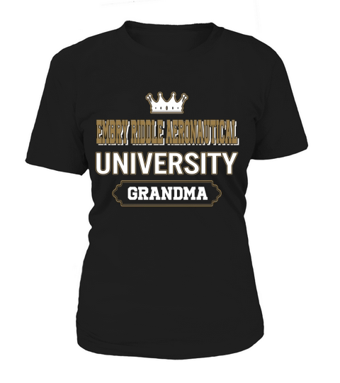 Embry Riddle Aeronautical University Grandma Great Gift For Grandparents Women's T-Shirt