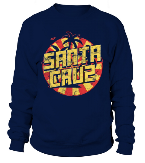Retro Santa Cruz Hippie Van Women's Sweatshirt