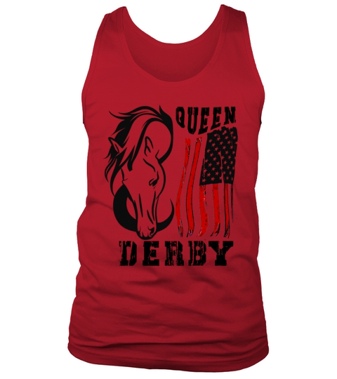 Derby Queen Horse Racing Funny Girl Gift Men's Tank Top