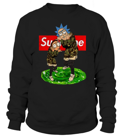 Official Supreme Rick and Morty hoodie Sweatshirt Unisex