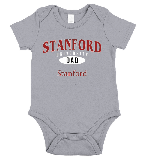 Champion Stanford University Dad 2020 Short Sleeve Baby One-Piece