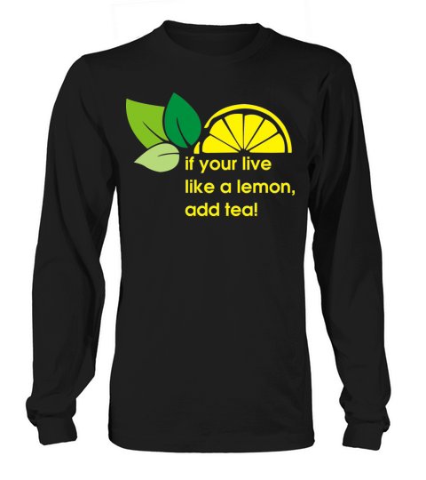 lemon tea Women's Long Sleeve