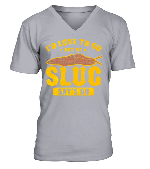 Slug Funny Snail Costume Men's V-Neck T-shirt