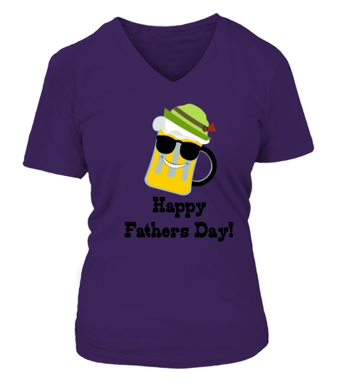 Happy Fathers Day! Women's V-Neck T-shirt