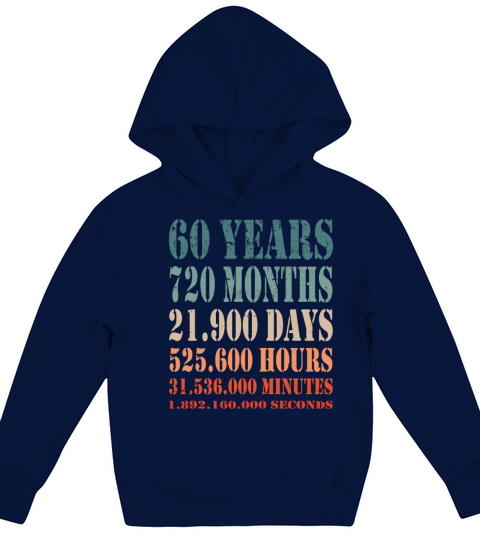 Birthday 60 years vintage 1961 Kids Hoodie