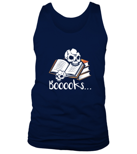 Book Lover Halloween Literature Trick Or Treat Men's Tank Top