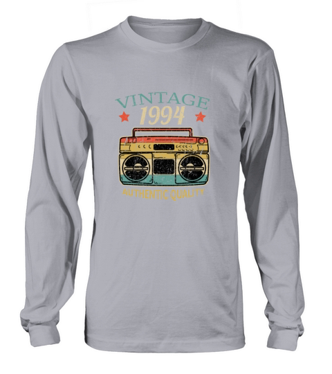 Vintage 1994 Radio Authentic Quality B-Day Gift Women's Long Sleeve