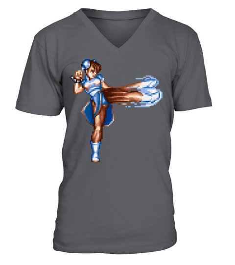 Chun Li Men's V-Neck T-shirt