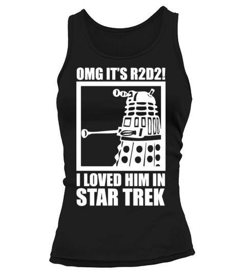 R2D2 Dalek Star Wars Dr Who Trek Women's Tank Top